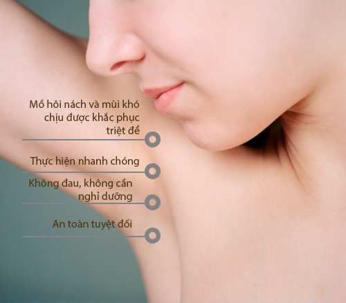 Tiêm botox trị hôi nách có thực sự hiệu quả không?